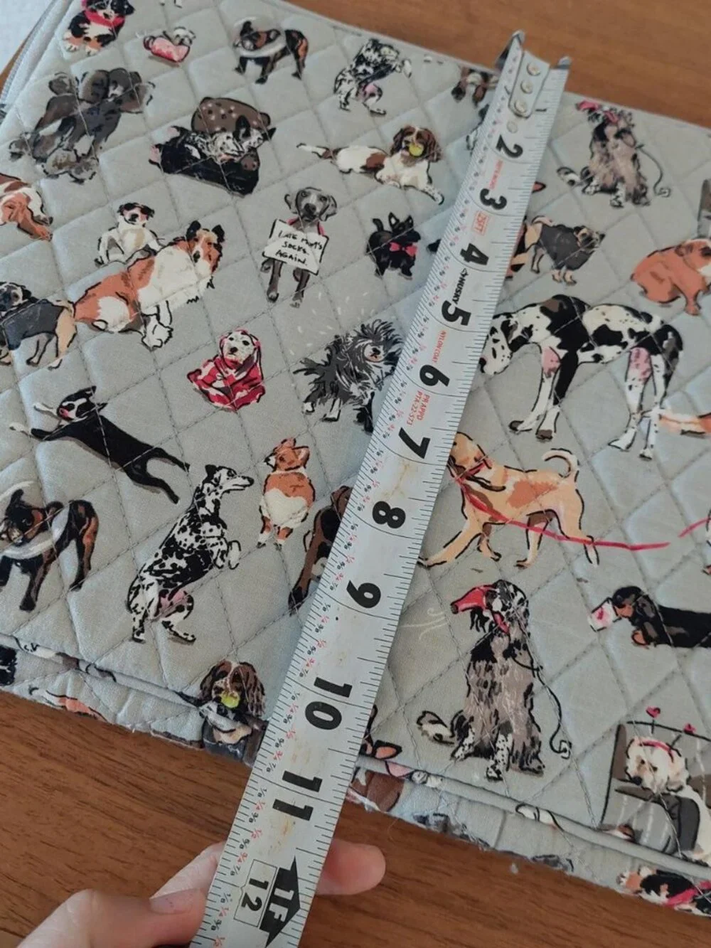 Vera Bradley dog show best in show laptop dog case pouch #pug #dog